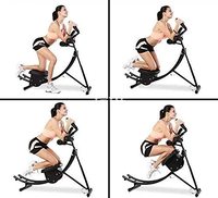 Gimnasio en casa Máquina de remo interior Fitness Core Toner Trainer Entrenamiento con contador para abdominales Abdominales Vertical Ab Trainer