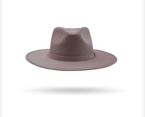 Sombrero Fedora Hecho a Mano de Poliéster/Algodón con Encaje, Ala Ancha, Casual, para las Cuatro Estaciones, Unisex, Disponible en Varios Colores, Origen México - Product Image 6