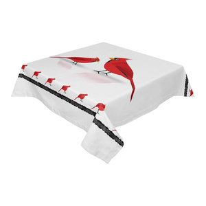Offre Spéciale 100% Coton Matériel Conception Personnalisée Brodé De Luxe Nappes De Fête De Mariage avec Logo Personnalisé - Product Image 1