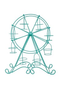 Support de gâteau en fil métallique enduit de poudre approuvé par l'usine SMETA - Product Image 6