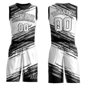 Nouveau design 100% polyester uniforme de basket-ball respirant vêtements d'équipe d'entraînement bas quantité minimale de commande et bas prix top demande ensemble de vêtements de sport - Product Image 3