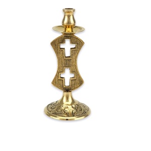 Decoración de Mesa de Comedor, Portavelas de Metal Dorado de Calidad Sostenible, Candelabro de Metal a Precio de Mayoreo - Product Image 4