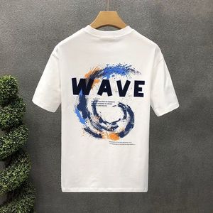 Camiseta de Gran Tamaño de Alta Calidad 100% Algodón de Punto para Hombre, 220 Gramos, Peso Pesado, Talla Personalizada, Secado Rápido, Anti-Pilling - Product Image 5