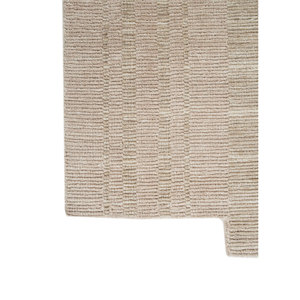 พรมทอมือลายแจ็คการ์ดสีเทาดำ รุ่นคลาสสิค ขนาด 9x12 ฟุต รูปทรงสี่เหลี่ยมผืนผ้า สีพื้น สำหรับบ้าน ห้องนอน ทางเดิน หนา 10 มม. - Product Image 4