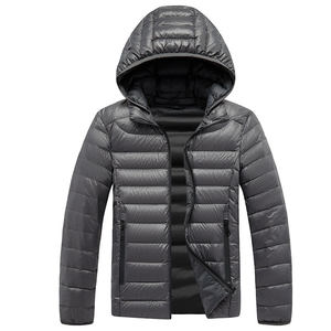Men's Hooded Bomber <b>Jacket</b> High Street Style <b>Waterproof</b> Windproof <b>Winter</b> Custom Front Logo Puffer <b>Jacket</b> Wholesale - Product Image 2