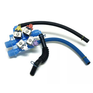 วาล์วน้ำเข้าเครื่องซักผ้าของแท้ OEM 120V พลาสติก  ท่าเรือหนิงโป - Product Image 2