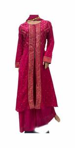 Esta ropa festiva Navratri Ropa Étnica tradicional y diseñador moderno de moda impresionante colección de Salwar Kameez / Anarkali - Product Image 6