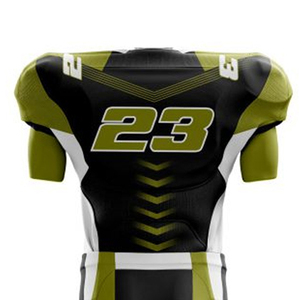 Nouveau dernier design uniforme de football américain pour hommes et vente en gros uniforme de football américain à manches courtes avec logo personnalisé - Product Image 6