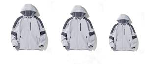 Veste matelassée en toile à col montant, coupe-vent, imperméable, respirante, fine, pour l'hiver, personnalisable OEM ODM, unisexe - Product Image 4