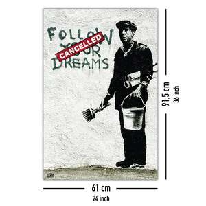 Modern Style Banksy <b>Posters</b> Paper Design for Wall Usage - Product Image 5
