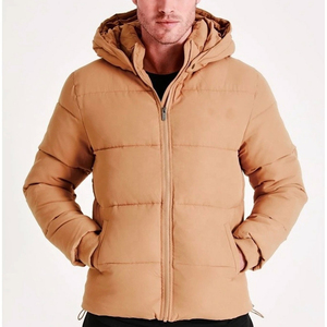 Chaqueta acolchada de hombre personalizada al por mayor con diseño de logotipo de temporada de invierno de estilo callejero chaqueta con características personalizadas para hombre - Product Image 1