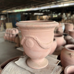 Maceta de Cerámica Duradera de Estilo Americano Ecológica para Jardín y Hogar, Acabado Esmaltado, Hecha a Mano por Artesanos, Personalizable, Venta al por Mayor - Product Image 5