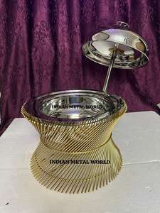 Hot pot en acier inoxydable de qualité supérieure, design fantaisie, aliments chauds du ramadan de fournisseurs en gros - Product Image 3