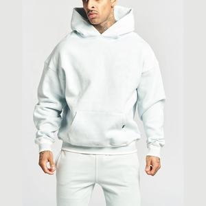 Pulls à capuche oversize unisexe 6XL Style français pour hommes 100% Coton Polaire Séchage rapide Couleur claire Logo personnalisé Collection Printemps - Product Image 4