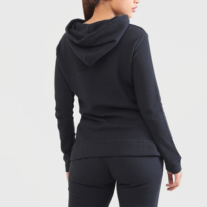 Sudadera con capucha de felpa francesa personalizada para mujer, de manga larga, holgada, informal, estilo urbano, ropa exterior para mujer - Product Image 6