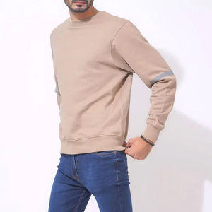 เสื้อสเวตเตอร์สวมหัวผ้าฝ้ายอินทรีย์เสื้อผ้าฟลีซแบบยั่งยืนสำหรับฤดูหนาวดีไซน์ตามสั่ง - Product Image 4