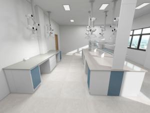 Mobiliário de Microbiologia de Laboratório, Bancada de Laboratório com Armários Móveis, Mesas de Laboratório de Química para Escolas, Bancos Universitários - Product Image 5