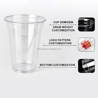 Gobelets à eau de jus en plastique jetables personnalisés Offre Spéciale en usine pour la maison fête utilisation de la compagnie aérienne