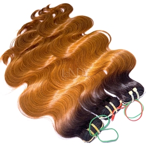 Extensions de cheveux humains vietnamiens de couleur personnalisée Body Wave de haute qualité Bundles de cheveux bruts - Product Image 3