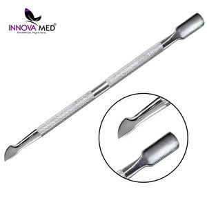 Empujador de Cutículas de Acero Inoxidable con Logotipo Personalizado, Removedor de Piel Muerta, Instrumento de Manicura y Pedicura, Herramienta Profesional para el Cuidado de las Uñas - Product Image 2