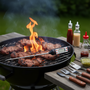 Barbecue Digital Food Thermometer for Roasts 109000190 Essential <b>BBQ</b> Tool - Product Image 3