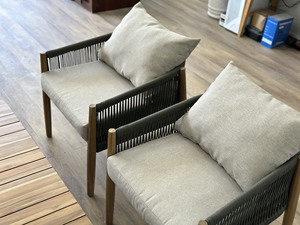 Conjunto de sofá convertible de madera minimalista moderno cojines de cuero suave estilo formal sala de estar Hotel uso al aire libre característica de esquina - Product Image 4