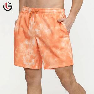 2025 hommes décontracté taille moyenne Sweat Shorts 100% coton solide Die cravate Anti-rides meilleur Design pour Fitness Offre Spéciale Logo personnalisé - Product Image 1