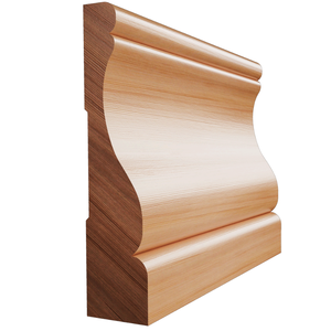 Moulures en bois d'aulne écologiques personnalisées, résistantes à l'humidité, certifiées FSC, nouveau design, matériaux de construction, murs, plinthes - Product Image 1