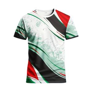 Camisetas deportivas para hombre, transpirables, anti-UV, estampadas, para entrenamiento de fútbol, para deportes al aire libre, novedad de verano - Product Image 1