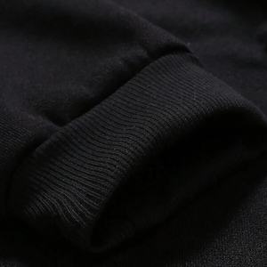 Long pull à capuche respirant surdimensionné unisexe imprimé numérique à la mode fabriqué en usine pour hommes - Product Image 4