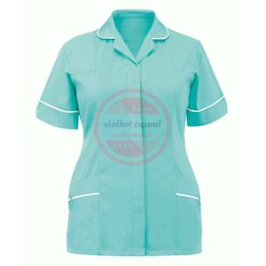 T-shirt médical d'hôpital d'infirmière de hauts de gommage uniforme d'allaitement personnalisé - Product Image 4