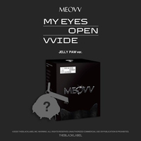 MEOVV - [ MY EYES OPEN VVIDE ] 1er album (version JELLY PAW) Album KPOP Best Seller en Corée