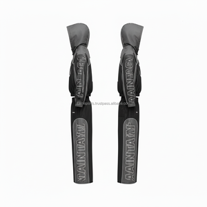 Ensemble coupe-vent en nylon premium taille plus 220 GSM, tissu léger imperméable, noir gris, coupe-vent à double panneau, survêtement - Product Image 4