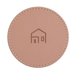 ที่รองแก้วหนัง PU ส่วนบุคคลเหมาะสำหรับเป็นของขวัญสำหรับแขก - Product Image 4
