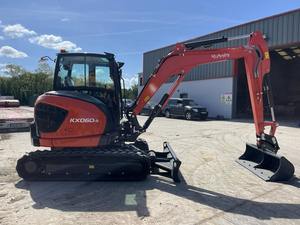 Acheter une mini-pelle Kubota KX060-5 d'occasion pas chère, mini-pelle sur chenilles Kubota à vendre - Product Image 2