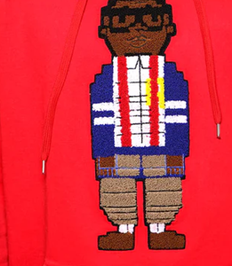 เสื้อฮู้ดดี้ปักลายเชนิลล์สำหรับผู้ชาย เสื้อผ้าสำหรับใส่กลางแจ้ง ผ้าฝ้าย 100% คุณภาพสูง กันยับ แขนยาว เสื้อกันหนาวสุดฮิต ราคาสมเหตุสมผล - Product Image 5