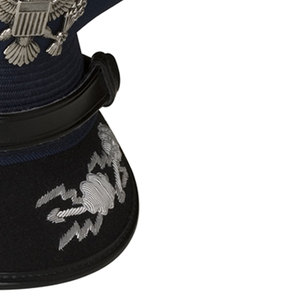 SH-1059 rayé marine capitaine chapeau casquette Polyester fête Costume accessoire pour Yacht Oficer marin de qualité supérieure - Product Image 5