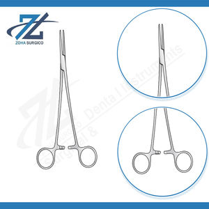Pince à artères Heiss en acier inoxydable de haute précision 205mm droite 1-2 dents boîte Joint pince hémostatique ensemble d'instruments chirurgicaux - Product Image 3