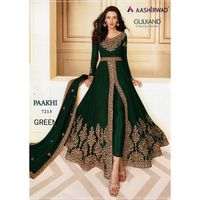 Élégant Eid Collection Meilleur Tissu Ethnique Lourd Georgette Salwar Kameez Avec Dupatta Avec Broderie Travail Indien Exportateur