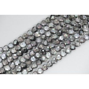Perles en vrac en forme de cœur scintillant - Product Image 1