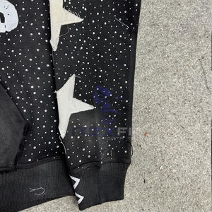 Sweat à capuche zippé pour hommes de Style professionnel Qualité supérieure 100% coton Fabriqué en usine Puff Imprimé Prix pas cher Le plus demandé - Product Image 6