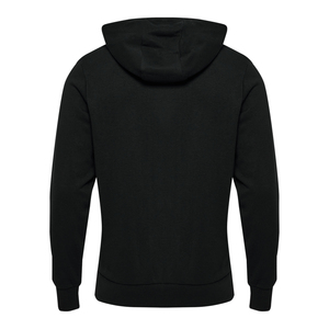 Sweat à capuche d'hiver en molleton de coton mélangé de haute qualité, basique décontracté, motif uni, respirant avec impression numérique - Product Image 2