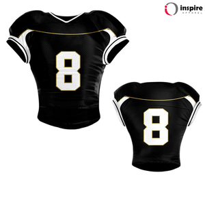 Uniforme de fútbol americano, ropa deportiva sublimada con logotipo impreso personalizado, conjunto de uniforme americano de poliéster - Product Image 4