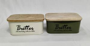 Contenedor Metálico de la Mejor Calidad, Utensilios de Cocina Metálicos para Uso Doméstico, Producto de Cocina, Diseño Clásico Negro - Product Image 4