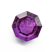 Alexandrite de laboratoire Pierre précieuse en vrac sculptée à la main Octogone Pierre taillée en forme de poire pour la fabrication de colliers et de bijoux Facettes et calibrées