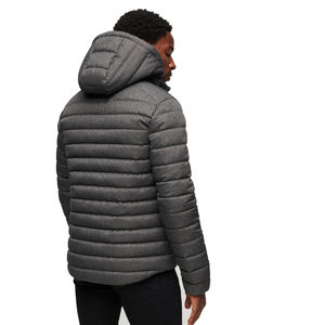Vente en gros Printemps Chaud Imperméable Coupe-Vent En Toile Enduite Bomber Veste Personnalisé Unisexe Regular Fit Fermeture à glissière Formelle Pour Hommes - Product Image 3