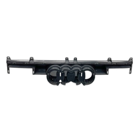 Nouvelle plaque de montage de support d'emblème de calandre de voiture avec Vision nocturne pour Audi Q7 2020-2021 OEM 4M0853037F AU1201102