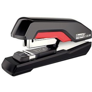 เครื่องเย็บกระดาษแบบตรงสำหรับรุ่น Rapid Supreme S50 24/8+ 26/8+ เย็บแบบแบน 2-50 แผ่น 80 กรัม/ม. พลาสติก/โลหะ สีดำ/แดง - Product Image 1