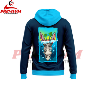 Personalizado Zip up Hoodie Hombres Casual Otoño e Invierno Algodón Cremallera Hoodie Jumper Hoodie Hombres - Product Image 6