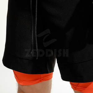 Short de sport le plus vendu au Pakistan Short de jogging sportif confortable et durable avec motif solide en stock - Product Image 5